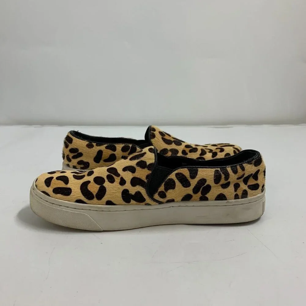 Steve Madden Womens Ecentrcl Brown Slip On Casual Shoes Sneakers Size 7‎